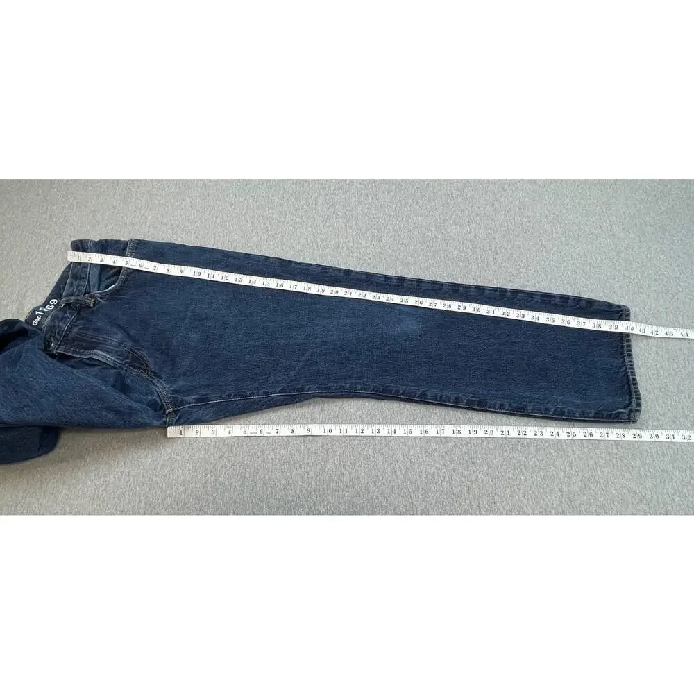 Gap 1969 Jeans Mens 36 x 30 Blue 100% Cotton Ringspun Denim Standard Straight